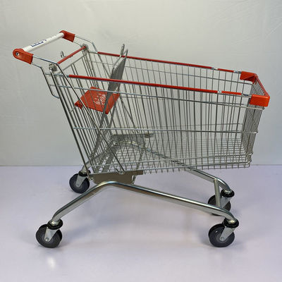 comprar carretilla plegable de las compras del metal de la capacidad grande 150L con el niño Seat online manufacture