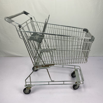 comprar Tipo australiano carro de la carretilla del ultramarinos de la carretilla 125L de las compras del supermercado con las ruedas de la PU online manufacture