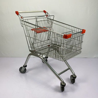 comprar los carros de la compra europeos 125L pulverizan el certificado de capa del SGS de la carretilla de la cesta del supermercado online manufacture