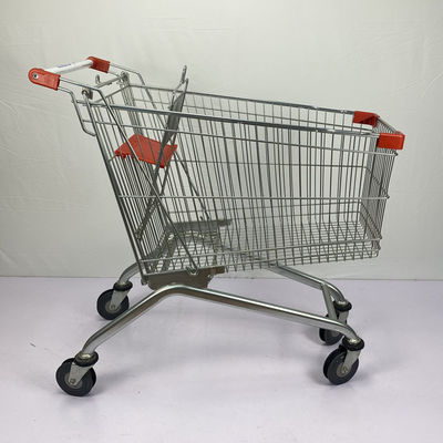 comprar Estilo europeo modificado para requisitos particulares 	Capa del polvo de la carretilla del supermercado del metal de la carretilla 150L de las compras online manufacture