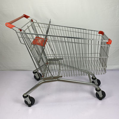comprar Cubra con cinc el carro de la carretilla de las compras del supermercado 180L para la gente múltiple online manufacture