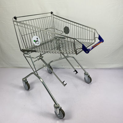 comprar La carretilla de mano para el transporte discapacitado del ultramarinos de la carretilla de las compras del supermercado puede logotipo adaptable online manufacture