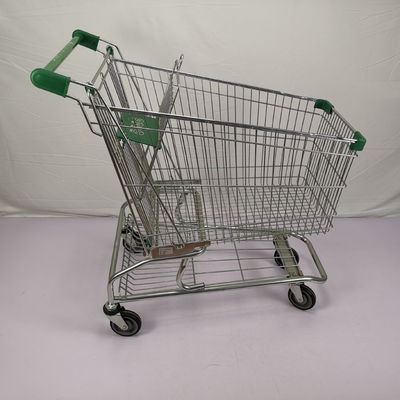comprar carretilla de acero de las compras del supermercado del metal de 180L Q195 de tipo americano online manufacture