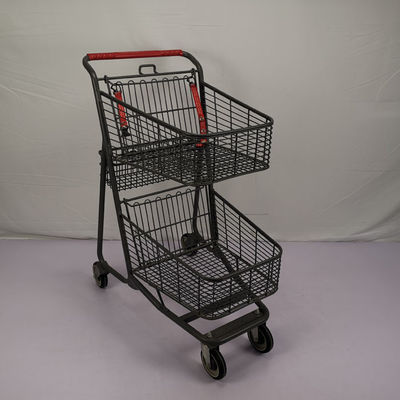 comprar Tres estilo americano ligero del carro de la compra 80L del supermercado de las cestas online manufacture