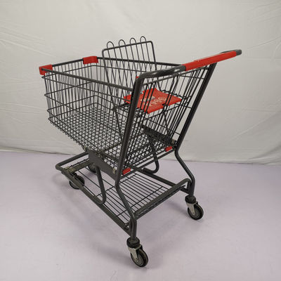 comprar carro de la compra americano estándar de Warehouse de la carretilla que hace compras 125L con Seat plegable online manufacture