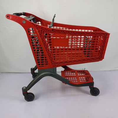 comprar Peso ligero plástico de la carretilla de la cesta del supermercado con el ODM plástico del OEM de la división online manufacture