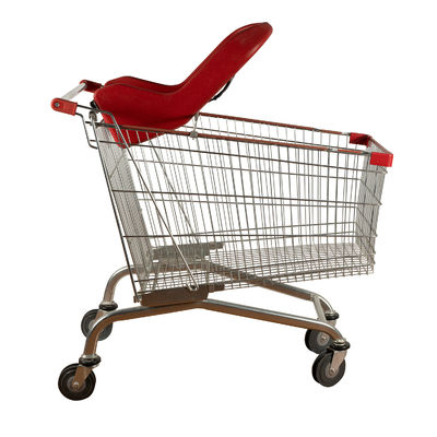 comprar carro de compras del supermercado de la cesta del metal 200L con el salón de la esponja del bebé online manufacture