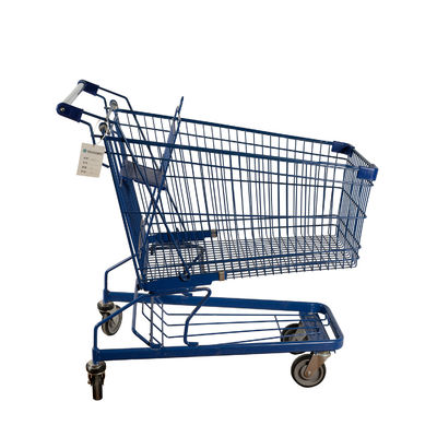 comprar Q195 carro de la carretilla del metal del supermercado del acero 150L con los niños plegables Seat online manufacture