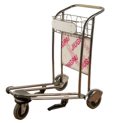 comprar Carretilla de acero inoxidable del equipaje de la rueda de la carretilla tres del equipaje del viaje de la tienda con franquicia online manufacture