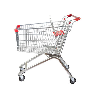 comprar ODM europeo del OEM de la carretilla de la cesta de compras del supermercado de la carretilla de las compras del metal 125L online manufacture