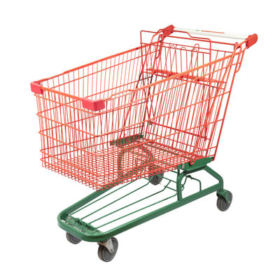 comprar Capacidad de carga de acero de Mesh Supermarket Grocery Cart 150kgs online manufacture