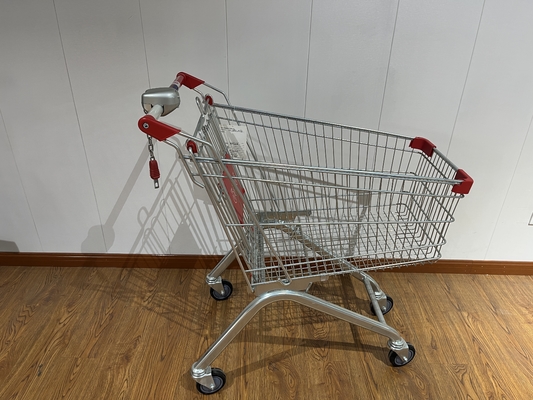 comprar 125L de venta al por menor de gran capacidad carruaje de compras plegable de metal con asiento infantil online manufacture